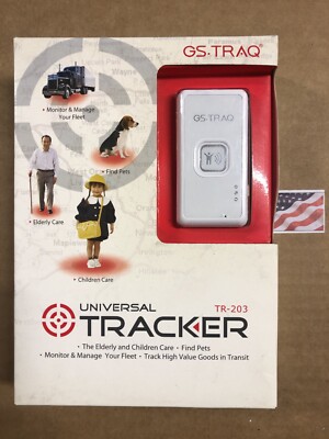 TR-203A TR-203 GPS GS-TRAQ GlobalSat Universal Tracker (open box)