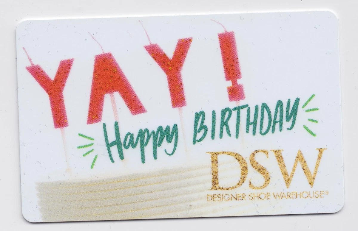 Dsw birthday discount hotsell