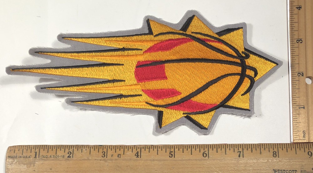 Vintage NBA Phoenix Suns Basketball Logo Iron On Embroidered Patch  