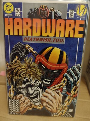 Hardware Deathwish, Too #6 (1993, DC Comics) New Warehouse Inventory in VG/VF