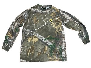 Scent Blocker Boy's  Long Sleeve Shirt Size Youth L Realtree