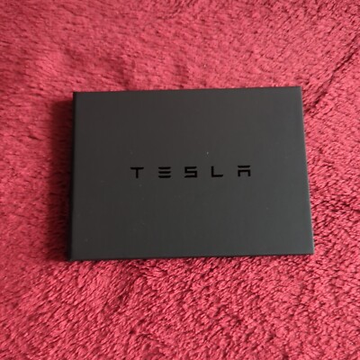 Original Tesla Key Card HOLDER/Wallet  Model S/3/X/Y   -    OHNE K ey Card
