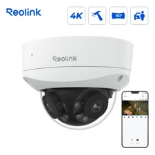 Reolink Duo 2V PoE 4K Outdoor Security Camera IK10 Vandal-Proof 180° Panorama