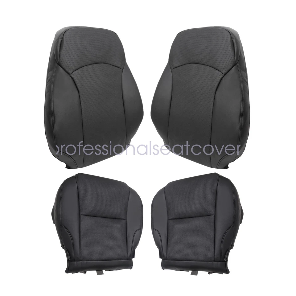 2006-2013 For Lexus IS250 IS350 Driver Passenger Lower Top Perforated Seat Cover - Image 2 of 4
