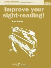 Piano: Grade 3 Improve Your Sight-reading , Harris 9780571533039 New..