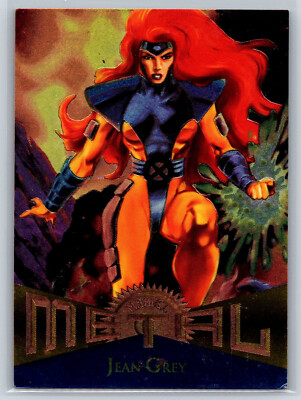 1995 Fleer Metal Marvel Jean Grey #97