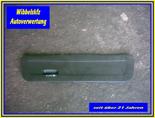 VW Golf III Golf 3 Abddeckung Heckklappe innen