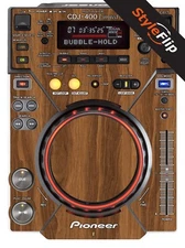 Pioneer CDJ-400 Skin | Wood #2 | Protective Decal | StyleFlip Skins