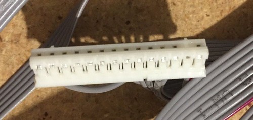 Bauhn TV ATV65UHD Keyboard and IR module assembly with the original ribbon cable - Picture 6 of 7