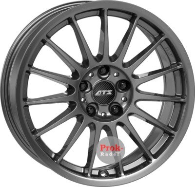 4x Alufelgen ATS Streetrallye dark-grey 7,5x18 ET48 LK4 100 18 Zoll Felgen Alu