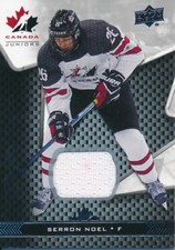 2018 Upper Deck Team Canada Juniors #26 Serron Noel Jersey Base Parallel