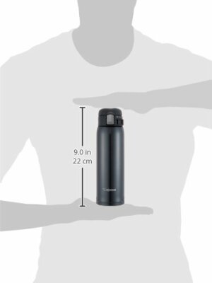 ZOJIRUSHI Water Bottle Stainless 480ml SM-SD48-BC Silky Black New