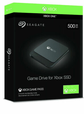 Seagate Game Drive for Xbox 500GB SSD External Solid State