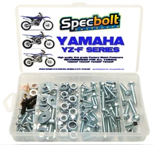 120pc Bolt Kit Yamaha YZF450 YZF250 YZF400 YZ 250F 400F 426F 450F Fenders engine