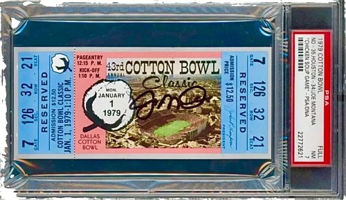 1982 TOPPS #489 JOE MONTANA PSA 7 NEAR MINT | eBay