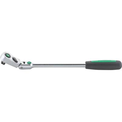 Stahlwille 12261010 452QR Flexible Joint Fine Tooth Ratchet, 3/8'' Drive