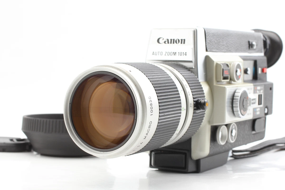 All Work【MINT】 Canon Auto Zoom 1014 Electronic Super8 8mm Movie Camera fromJAPAN