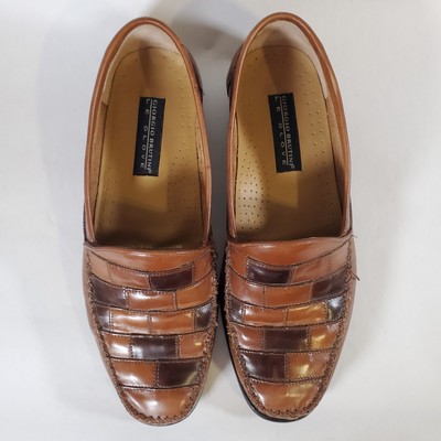Giorgio Brutini Le Glove Brown Leather Patchwork - Men