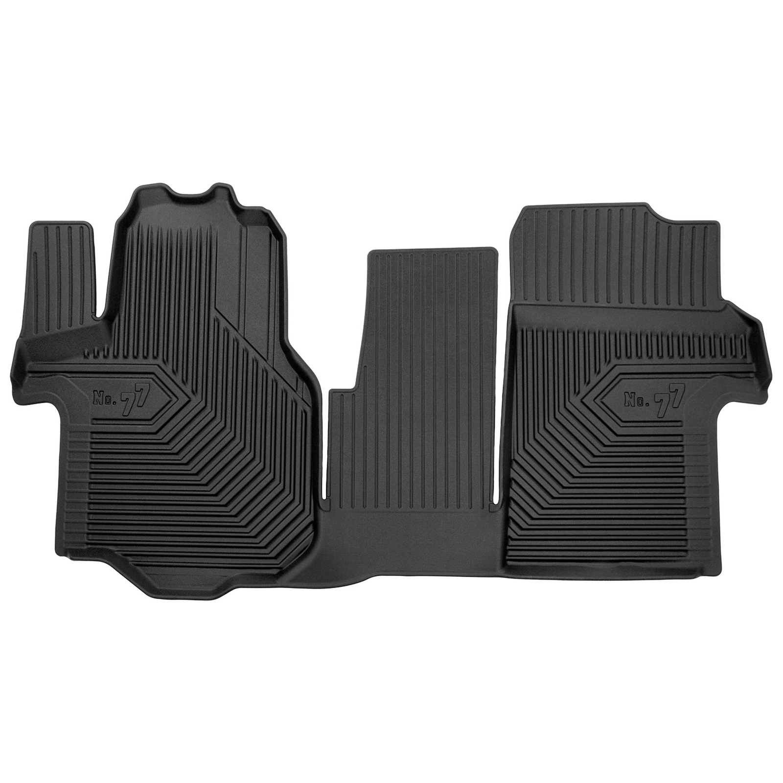 Tapis de sol TPE Frogum No.77 pour MAN TGE depuis 2017 ensemble complet noir