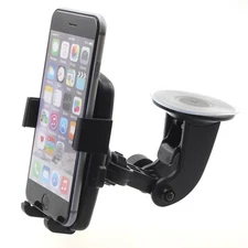 For iPhone 16/Pro/Max/Plus - Windshield Car Mount Holder Glass Cradle Rotating