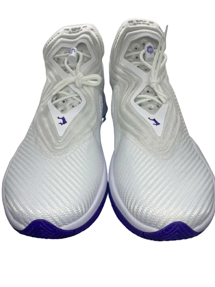 Nike LeBron James XIV 14 TB Promo Blanco Púrpura Negro CW4221-106 talla 15 Para hombres Foto 3 de 4