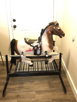 hedstrom wonder horse spring rocking horse