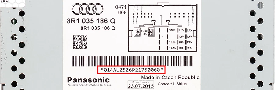 ✅AUDI A2 RADIO DEKODIEREN PIN CODE NAVIGATION RNS-E CHORUS CONCERT SYMPHONY✅ - Bild 4 von 4