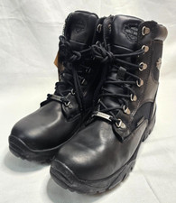 Harley-Davidson Hennie Waterproof Black Motorcycle Boots D85222 Women's Size 10