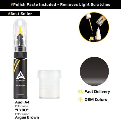 Touch up Paint for Audi A4 Code: LY8Q Argus Brown