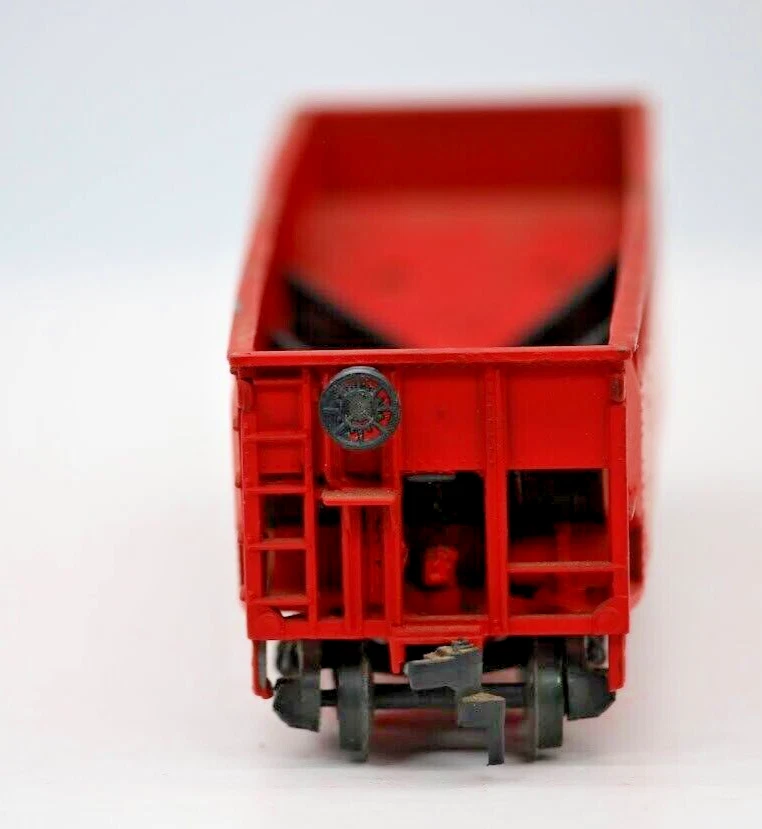 HO Scale Vintage MINNEAPOLIS & ST LOUIS 3 BAY HOPPER CAR M-ST-L #66541 Metal - Image 4 of 4