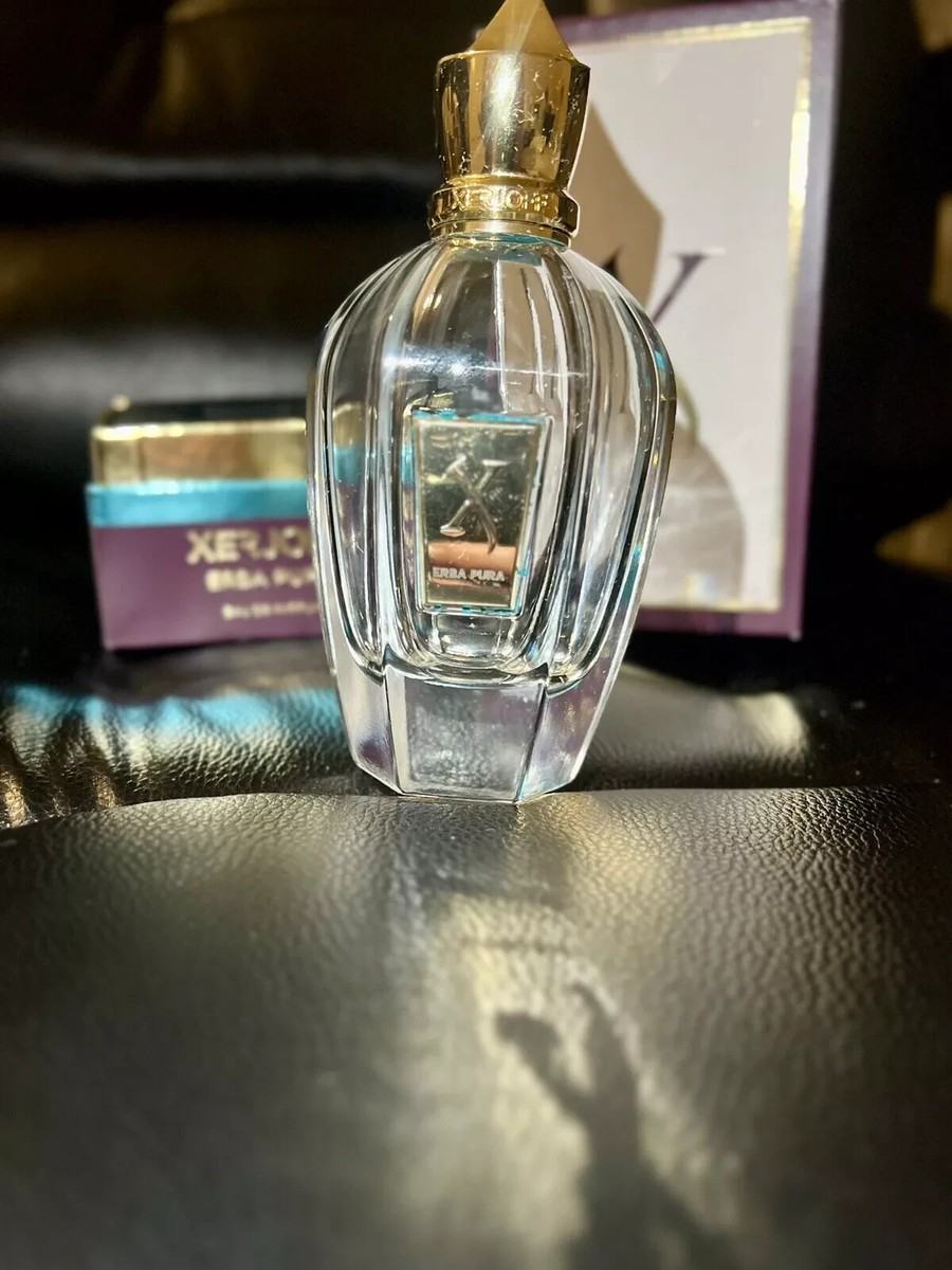 EMPTY BOTTLE Xerjoff Erba Pura Peeled 100ml pristine condition