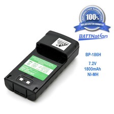 7.2V 1800mAh NiMh Battery for Icom BP-186 BP-186H IC-M1 Marine Transceiver Radio