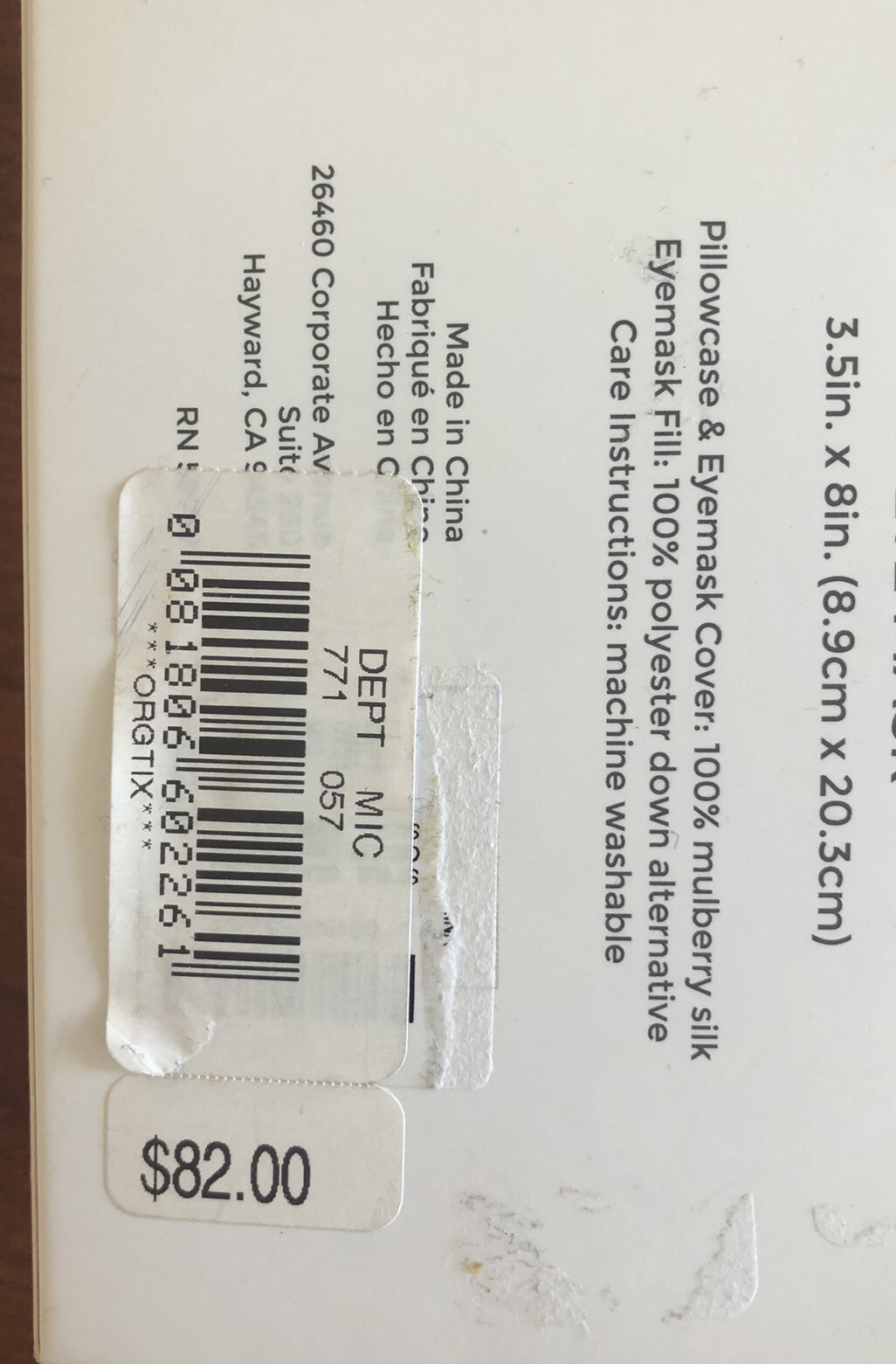 NEW AVELINE Silk Pillowcase & Eye Mask Set King Pillow Case eBay