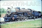 ZL-2501 Original Slide A&WP West Point #290 Lima 4-6-2 Steam Atlanta GA 1984