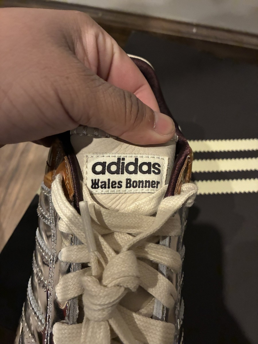 Adidas x Wales Bonner Samba OG 'Silver Metallic Easy Yellow' Croc