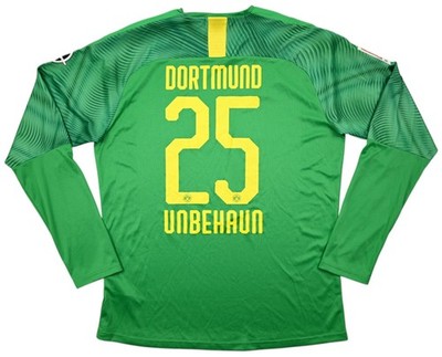 Puma 2019-20 BORUSSIA DORTMUND *UNBEHAUN* GOALKEEPER LOGNSLEEVE SHIRT TRIKOT XL