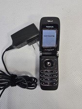 Nokia 6061i - Black and Silver  Cingular  Rare Cellular Flip Phone