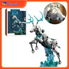 1566PC Mechanical Deer Building Kit - Collectible Animal Model Set for Adult DIY