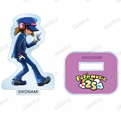 Acrylständer / Acrylplatte Mr.KK ''Pop n Music Trading Mini Acryl Figur''