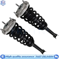 2x Front Shock Absorbers Struts Assys For Mercedes W205 C300 C63 AMG RWD 2015-21