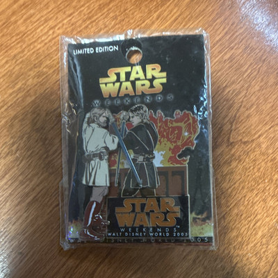 SEALED Disney Star Wars LIMITED EDITION REVENGE OF THE SITH ANAKIN AND OBI WAN