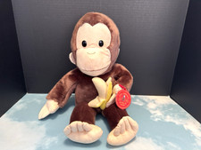 GUND Curious George 20" Plush - 75th Anniversary Universal Studios Monkey Banana