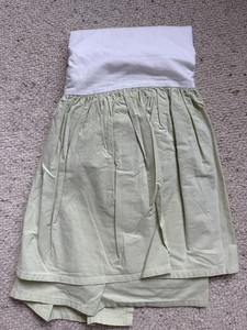 Pottery Barn Kids Twin Size Bed Skirt/Dust Ruffle Mint Light Green