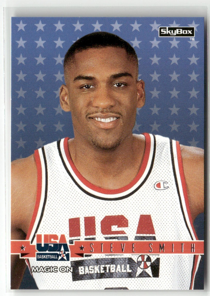 1994 SKYBOX USA #30 STEVE SMITH USA