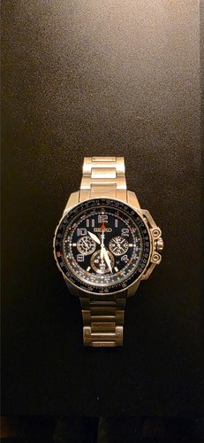 Seiko Prospex Solar Chronograph watch, model SSC275,