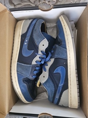 Nike Air Jordan 1 Low SE Men's Size 10 Craft Obsidian Blue Grey DR8867-400