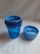 TUPPERWARE Knobi-Twist Knobi-Chef Knoblauchpresse, Zerkleinerer D133 Rar 5869A-5