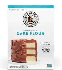 King Arthur Unbleached Cake Flour 32 Ounce Non GMO 10 Protein Baking Essential