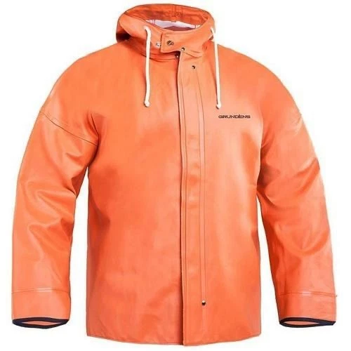 Grundens Brigg 40 Commercial Fishing Jacket w/Hood Orange Sz M NEW
Opens in a new window or tab