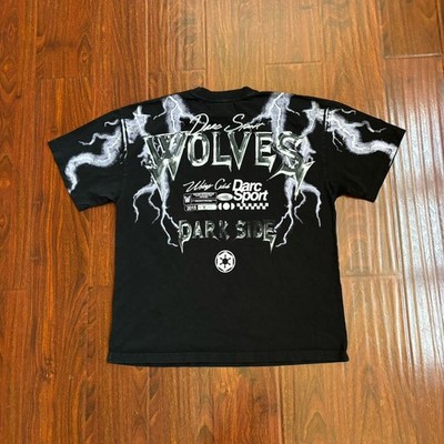 Darc Sport x Star Wars T-Shirt Size L Gym Wolves Thunder Black | eBay